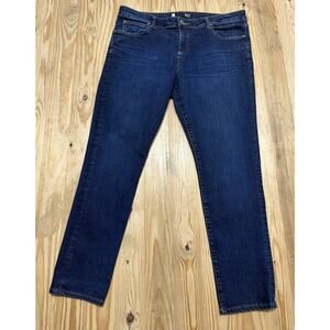 Kut From The Kloth Jeans Womens 16P Kurvy Diana Skinny Blue Dark Wash